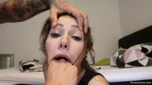 Shaiden NO MERCY for my throat - custom free girls Blowjob deepthroat fuck porn