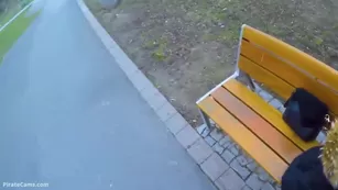 eva elfie cute teen swallows cum for cash public Blowjob in the park amateur sexcams-24.com porn free girls