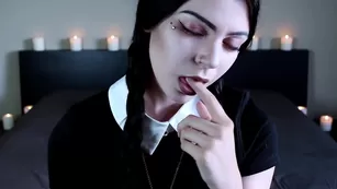 zia xo wednesday addams black lelo cosplay vibrator porn free girls manyvids