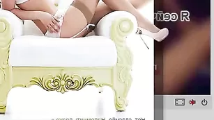 Пышногрудая соска Kiten шлепает классную попку