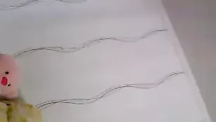 Худенькая потаскушка olga099 ласкает небольшие сиськи