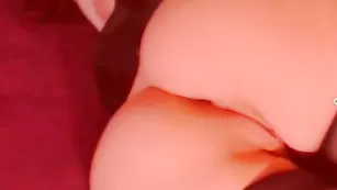 Роскошная мадам cashewforu сует палец в попу