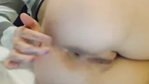 Двойное проникновение жгучей брюнетки harliequinnx