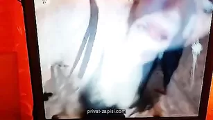 Пылкая брюнеточка alexxxela1 позирует в нижнем белье