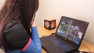 Mari_xo DVA cosplay masturbation