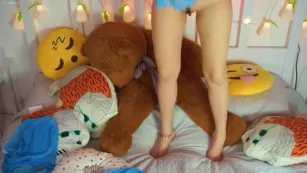 PinKandy - Princess Jasmine Anal fucking w/ BBC Dildo ManyVids