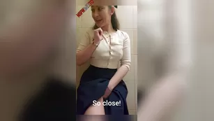 dani daniels public bathroom pussy fingering snapchat Adult Webcams porn live sex