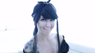 OctaviaMay French Maid Nidalee - anal fox tail MFC, MyFreeCams