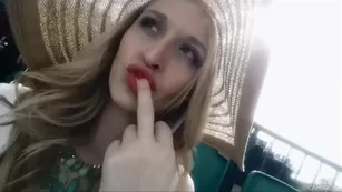 Ginger_Banks Masturbating at a Golf Tournament MFC, Public Outdoor