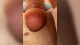 -Ange1ok- женский POV с фаллоимитатором