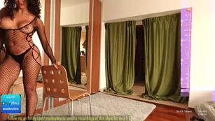 monkeylina горячий приватный стриптиз с латинкой