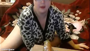 Жирная стерва starponka трахнула пизду