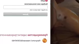 Лучшая модель molly_s трахнулась страпоном