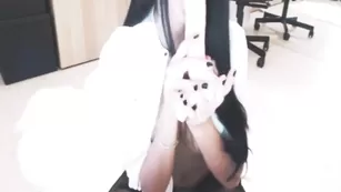 Грудастая бестия SexyGirl прыгает на самотыке