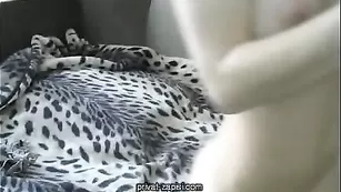 Шикарная блонда Irochkamini трахнула очко