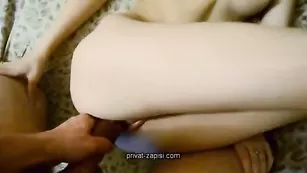 Русская сучка Юля красиво трахается