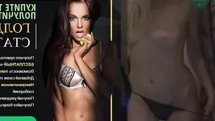 Развратная самка 8Geisha8 возбуждает большими сиськами