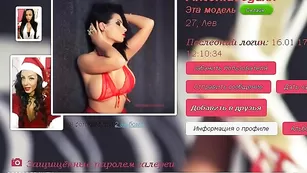 Пышногрудая богиня Antoniavegaxx разминает свои прелести