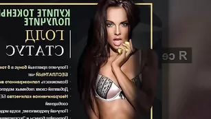 Сочная леди KedraLuv показала мохнатую пизду