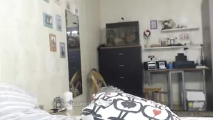 Красивая блондинка nuta26 сосет хуй и ебется в пизду