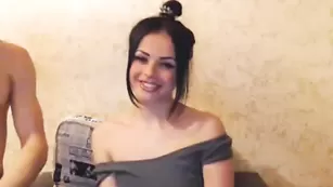 Роскошная красотка alexasweet6 соснула хуй в привате