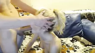 Худая блонда julianandsarah95 страстно трахнулась