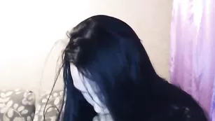 Пикантная чертовка Izabel6 прыгает на страпоне