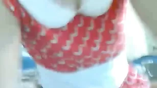 Пошлая штучка FunnyVirgin кончила в привате