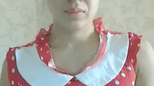 Пошлая штучка FunnyVirgin кончила в привате