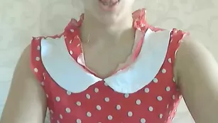 Пошлая штучка FunnyVirgin кончила в привате