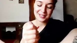 Рыжая чертовка house_of_sin делает минетик