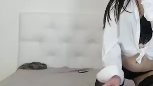 Скромные девочки BlackiWhite в нижнем белье