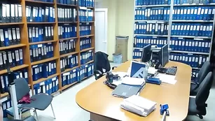 Пошлая девочка шалит на работе BNG-AlexXenia