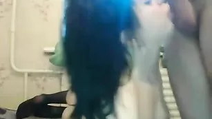 Симпатичная шалава Vasilisa_K1ng ебется в писечку