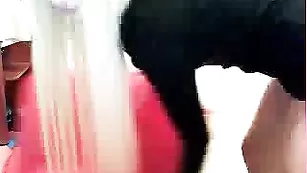 Длинноногая sonраздевается и мастурбирует пизду