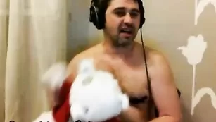 Русский тип с мягкой игрушкой Parochka-DFM