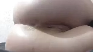 Анальный фистинг жопастой россиянки LeraRatedX