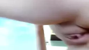 Заводная малышка трахает очко Playfulprude