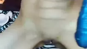 Сисястая шлюшка VeronaX устроила двойное проникновение