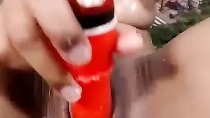 Сисястая латинка SensualLorent выебала пизду