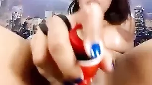 Фаллос в анал SensualLorentи и киску