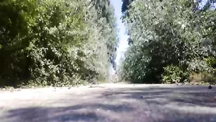 elizaboy Elizaboy разгуливает в женском прикиде в парке Пазарджика