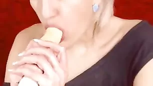Melissa85 Восхитительный отсос долдона