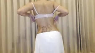 BlondPamell стриптиз от блондинки