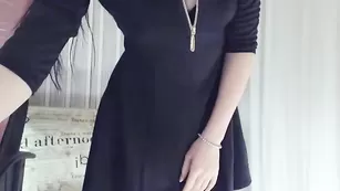 Грудастая брюнетка vassabbii трахнула задницу