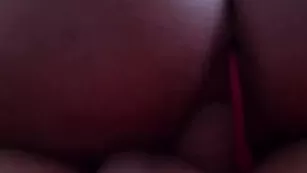 Грудастая бестия скачет на страпоне CandyJ