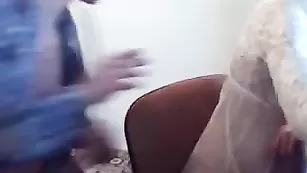 Шикарная групповушка в новогоднюю вечеринку