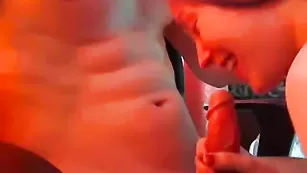 Сексуальная краля fantaziasex делает минетик