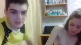 Брюнет поимел блондинку  lerflshbck