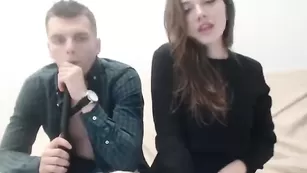 Русская шлюшка делает минет Misterandmisislove